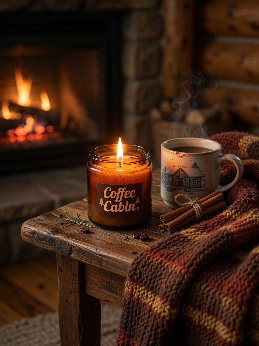 Sasquatch shop category visual — Warm and Cozy scent collection